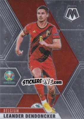 Sticker Leander Dendoncker - UEFA Euro 2020 Mosaic n. 9 - Panini