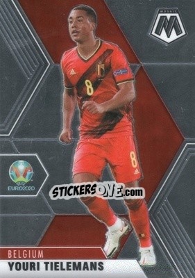 Sticker Youri Tielemans - UEFA Euro 2020 Mosaic n. 8 - Panini