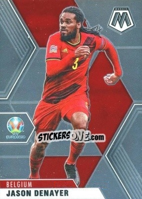 Sticker Jason Denayer - UEFA Euro 2020 Mosaic n. 12 - Panini