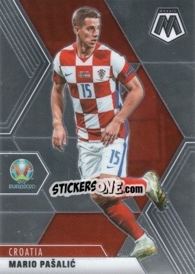 Sticker Mario Pasalic - UEFA Euro 2020 Mosaic n. 19 - Panini