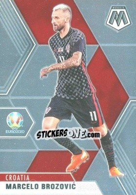 Sticker Marcelo Brozovic - UEFA Euro 2020 Mosaic n. 21 - Panini