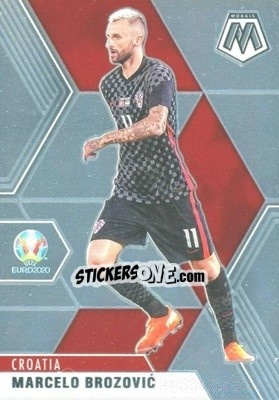 Sticker Marcelo Brozovic - UEFA Euro 2020 Mosaic - Panini