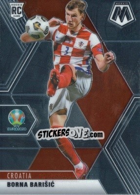 Sticker Borna Barisic - UEFA Euro 2020 Mosaic n. 23 - Panini