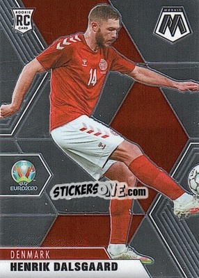 Sticker Henrik Dalsgaard - UEFA Euro 2020 Mosaic n. 36 - Panini
