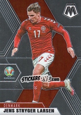 Sticker Jens Stryger Larsen - UEFA Euro 2020 Mosaic n. 37 - Panini