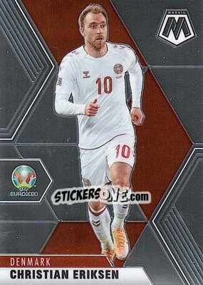 Sticker Christian Eriksen - UEFA Euro 2020 Mosaic n. 40 - Panini