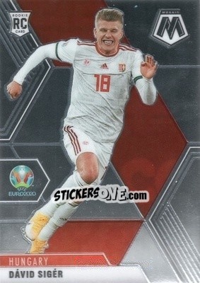 Sticker David Siger - UEFA Euro 2020 Mosaic - Panini