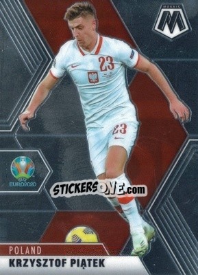 Sticker Krzysztof Piatek - UEFA Euro 2020 Mosaic n. 62 - Panini