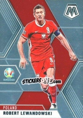 Sticker Robert Lewandowski - UEFA Euro 2020 Mosaic n. 63 - Panini