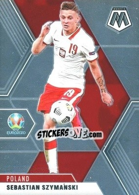 Sticker Sebastian Szymanski - UEFA Euro 2020 Mosaic n. 64 - Panini