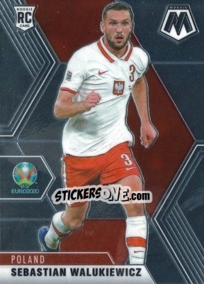 Cromo Sebastian Walukiewicz - UEFA Euro 2020 Mosaic - Panini