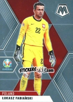 Sticker Lukasz Fabianski - UEFA Euro 2020 Mosaic n. 66 - Panini