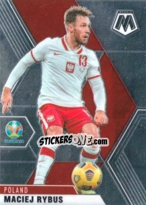 Sticker Maciej Rybus - UEFA Euro 2020 Mosaic n. 68 - Panini