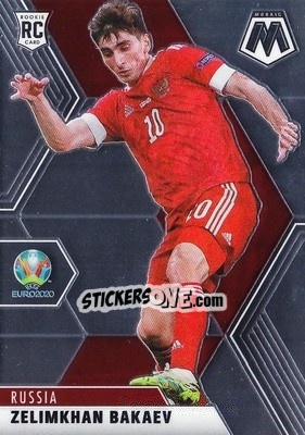 Sticker Zelimkhan Bakaev - UEFA Euro 2020 Mosaic - Panini