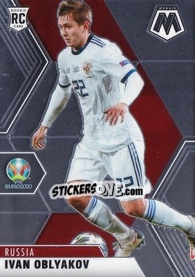 Sticker Ivan Oblyakov - UEFA Euro 2020 Mosaic n. 72 - Panini