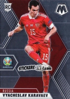 Sticker Vyacheslav Karavaev - UEFA Euro 2020 Mosaic n. 73 - Panini
