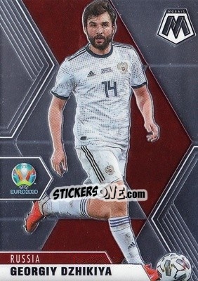 Sticker Georgi Dzhikiya - UEFA Euro 2020 Mosaic n. 76 - Panini
