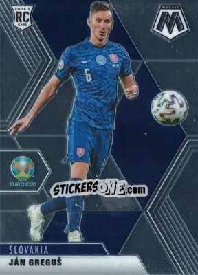 Cromo Jan Gregus - UEFA Euro 2020 Mosaic - Panini