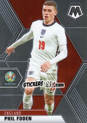 Sticker Phil Foden - UEFA Euro 2020 Mosaic n. 102 - Panini