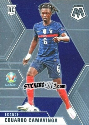 Sticker Eduardo Camavinga - UEFA Euro 2020 Mosaic n. 111 - Panini