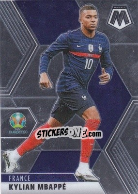 Sticker Kylian Mbappe - UEFA Euro 2020 Mosaic n. 112 - Panini