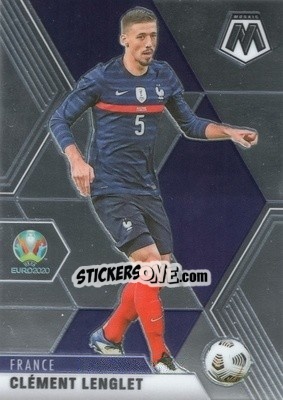 Figurina Clement Lenglet - UEFA Euro 2020 Mosaic - Panini