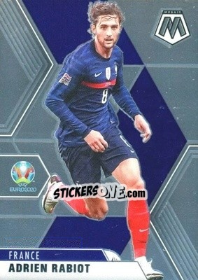 Sticker Adrien Rabiot - UEFA Euro 2020 Mosaic n. 118 - Panini