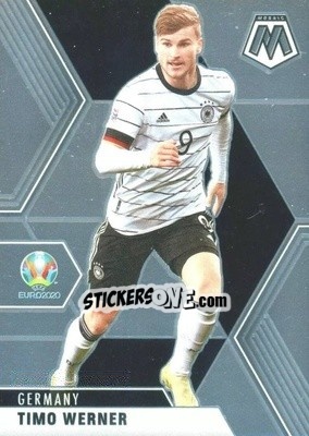 Sticker Timo Werner - UEFA Euro 2020 Mosaic n. 124 - Panini
