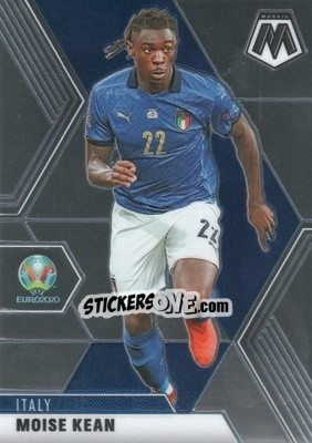 Cromo Moise Kean - UEFA Euro 2020 Mosaic - Panini