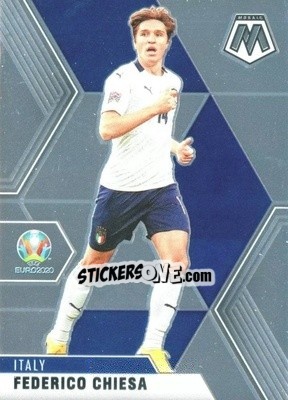 Sticker Federico Chiesa - UEFA Euro 2020 Mosaic n. 140 - Panini
