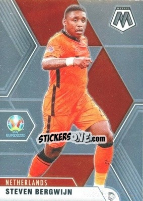 Cromo Steven Bergwijn - UEFA Euro 2020 Mosaic - Panini