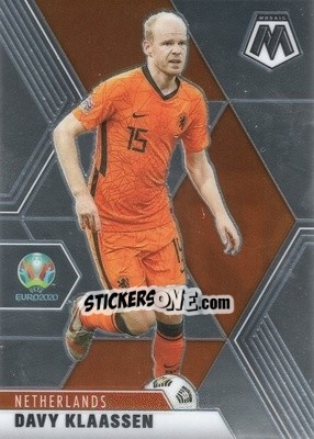 Figurina Davy Klaassen - UEFA Euro 2020 Mosaic - Panini