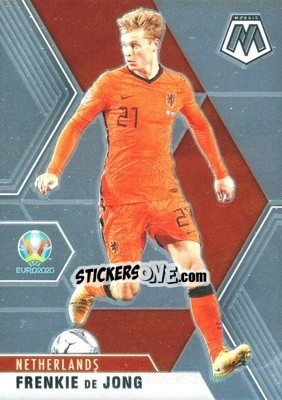 Sticker Frenkie de Jong - UEFA Euro 2020 Mosaic n. 150 - Panini