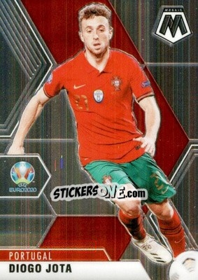 Sticker Diogo Jota - UEFA Euro 2020 Mosaic n. 158 - Panini