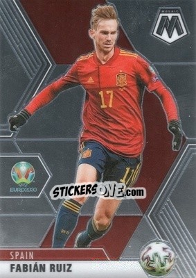 Sticker Fabian Ruiz - UEFA Euro 2020 Mosaic n. 161 - Panini