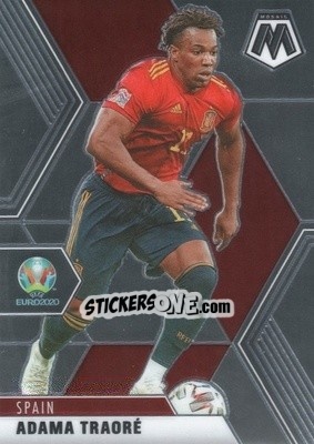 Sticker Adama Traore - UEFA Euro 2020 Mosaic n. 162 - Panini