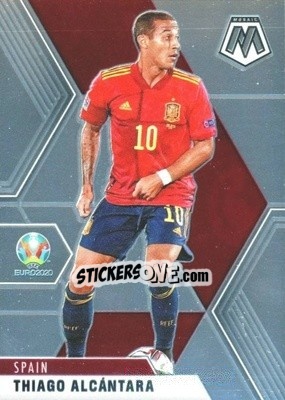 Sticker Thiago Alcantara - UEFA Euro 2020 Mosaic n. 168 - Panini