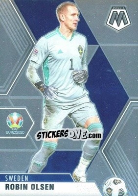 Sticker Robin Olsen - UEFA Euro 2020 Mosaic - Panini