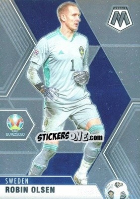 Sticker Robin Olsen - UEFA Euro 2020 Mosaic n. 171 - Panini