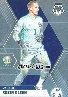 Cromo Robin Olsen - UEFA Euro 2020 Mosaic - Panini