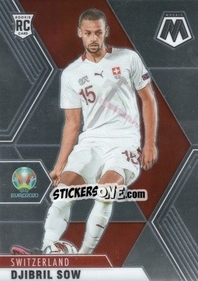 Sticker Djibril Sow - UEFA Euro 2020 Mosaic n. 180 - Panini