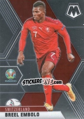 Sticker Breel Embolo - UEFA Euro 2020 Mosaic n. 183 - Panini