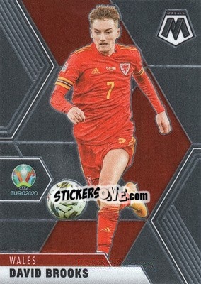 Sticker David Brooks - UEFA Euro 2020 Mosaic n. 195 - Panini