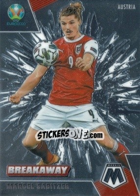 Sticker Marcel Sabitzer - UEFA Euro 2020 Mosaic n. 1b - Panini