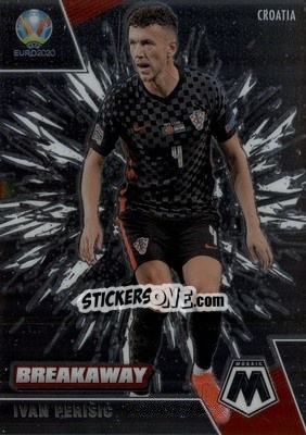 Sticker Ivan Perisic - UEFA Euro 2020 Mosaic n. 3b - Panini