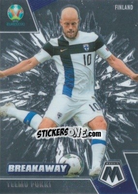 Sticker Teemu Pukki - UEFA Euro 2020 Mosaic n. 7b - Panini