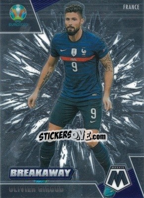 Sticker Olivier Giroud - UEFA Euro 2020 Mosaic - Panini