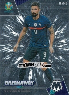 Sticker Olivier Giroud - UEFA Euro 2020 Mosaic n. 8b - Panini