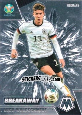 Sticker Luca Waldschmidt - UEFA Euro 2020 Mosaic n. 9b - Panini