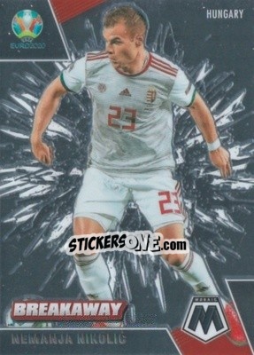 Sticker Nemanja Nikolic - UEFA Euro 2020 Mosaic - Panini